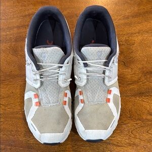 On Running Women’s Athletic Shoes - Gray and Orange